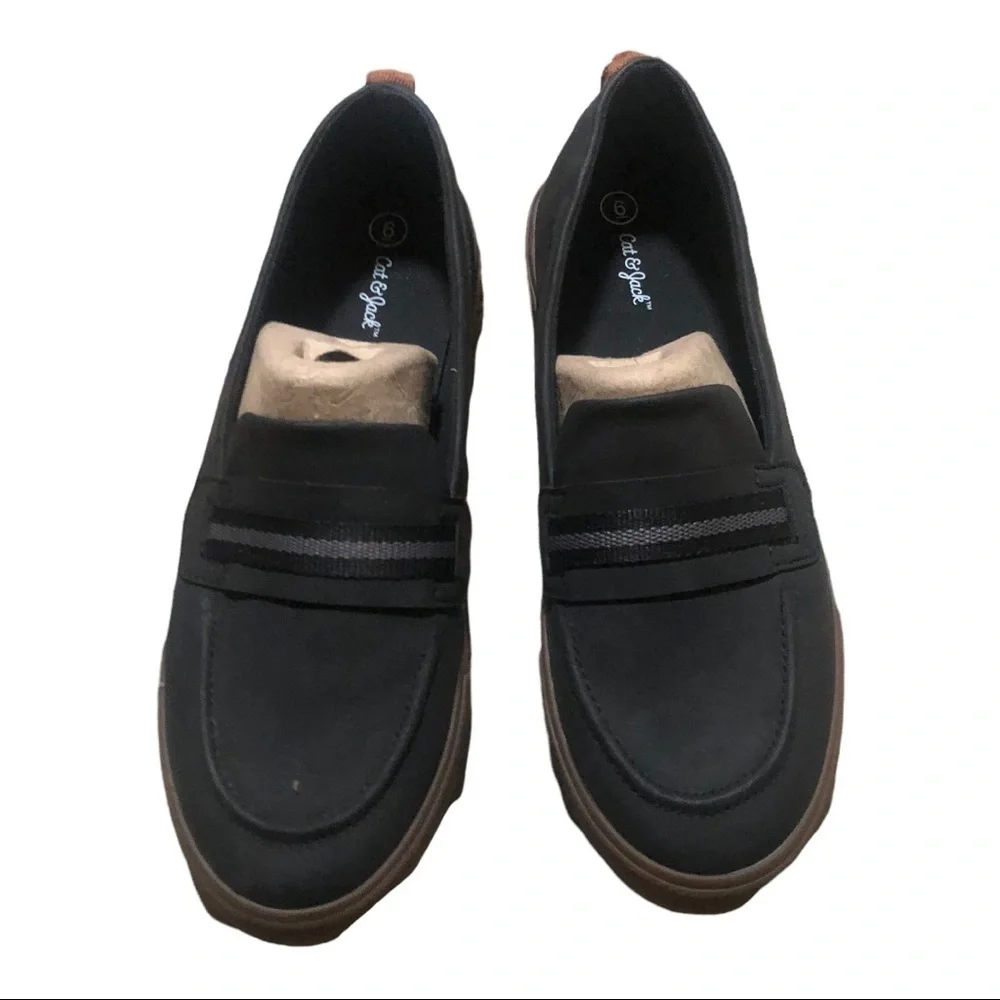 Beautiful Boys Bleu Loafer New With Tag Size 6